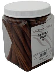 Colorado Spice Cinnamon, Whole Sticks 5-6 , 12-Ounce Jars (Pack of 3)