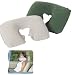 (Comfort Quest) Flocked Travel Pillow (18 x 11) Assorted Colours