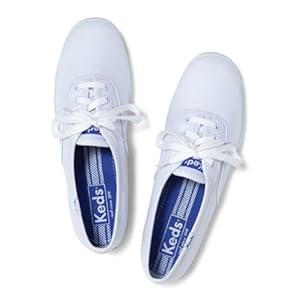 Keds Women's Champion White Canvas Shoes Wide Width women's 8.5
