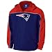 Reebok New England Patriots Royal Blue/Red Roll-Out Packable Jacket