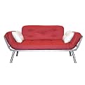 Mali Red and White Flex Futon
