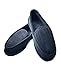 Men's Cozy and Warm Corduroy House Slippers Slip-ons with Slight Padded Cushioning - Primium Black