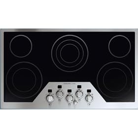 Electrolux ICON : E36EC65ESS 36in Electric Smoothtop Cooktop - Stainless Steel