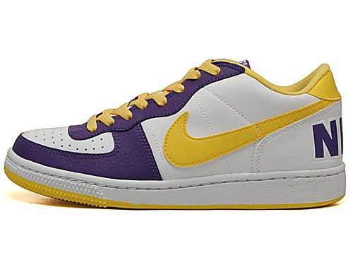 Cover image : NIKE 【ナイキ】 TERMINATOR LOW(GS) 【ターミネーターLOW(GS)】 309570 175 ホワイト/パープル/イエロー