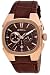 Breil Eros brown dial leather strap watch BW0305