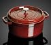 Staub Round Cocotte, 6.5 Qt, Grenadine