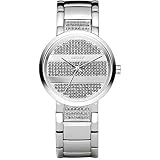 DKNY Women's NY4978 Silver Stainless-Steel Quartz Watch with Silver Dial