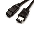 Oyen Digital 1394b FireWire 800 to 400 9-to-6-pin Cable (9pin 6pin) - 4ft