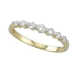14K Yellow Gold 1/4 ct. Diamond Ring