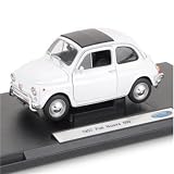 Welly Fiat 500 57er 1:18, weiß