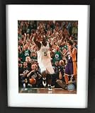 (13x16) Framed Boston Celtics Kevin Garnett Sports Poster Print