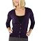 Merona&reg; Collection Womens Merino Wool V-Neck Cardigan Sweater - Purple