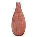 EXP Handcrafted Streaky Salmon Pink Terracotta Flower Vase