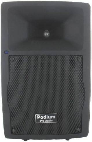 Podium Pro Audio PP807A Bluetooth 8" Active Speaker Pair USB SD MP3 800W New PA DJ Karaoke
