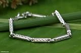 Silver link bracelet, 'Unity'