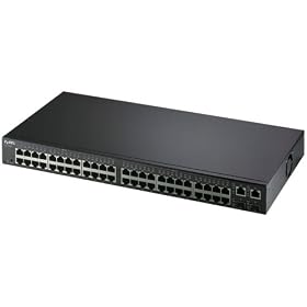 ZyXEL ES1552 48-Port 10 100 Web Managed Switch with 4 Uplink Ports by