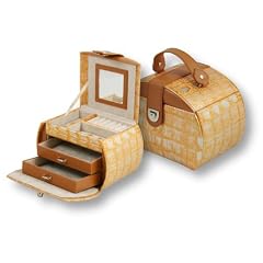 Edler Schmuckkoffer Schmuckkasten - Schatulle f�r Schmuck