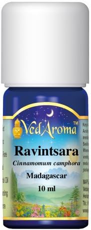 VedAroma Ravintsara Certified Organic Therapeutic Grade Essential Oil 10 ml