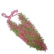 AKT Crystal Bud Evening Garden Neckpiece Long (Pink/Green) (Femme Frivolity)