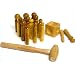 Doming Punches & Dapping Tool Hardwood 16pc