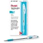Pentel R.S.V.P. Ball Point Pen, 0.7 Millimeter Fine Tip, Sky Blue Ink, Box of 12 (BK90-S)