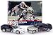 Search : New England Patriots 1:64 Home & Road Charger/Corvette 2-Pack with Card