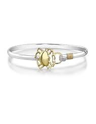Sterling Silver Crab Bangle