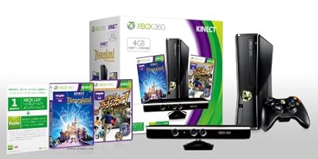 Xbox360 4GB + Kinect (Kinect:ディズニーランド・アドベンチャーズ同梱版)