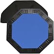 8 Player Octagonal Table top - Blue - 48 inch
