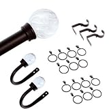 Elegant Home Fashions 20-Piece 1-Inch Tube