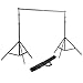 Neewer® Background Stand Backdrop Support System Kit 7 Feet/200CM by 7 Feet/200 CM Wide with Portable Carrying Bag for Video, Portrait, and Product Photography