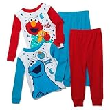 Sesame Street Elmo & Cookie Monster Pajama Set