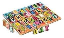 MELISSA & DOUG JUMBO ABC CHUNKY PUZZLE