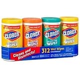 Clorox, 1 fresh scent, 2 lemon fresh,1 orange scent, kills cold & Flu viruses 78 wipes ea