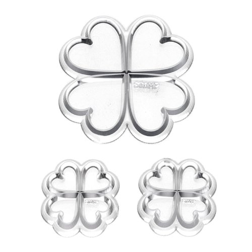 2015 Stompgrip Design 3-D Series Clover Snowboard Stomp Pad - Clear