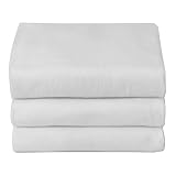 Cotton Flannel Bassinet Sheets - 3-pk.