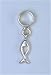 CHRISTIAN FISH Sterling Silver Dangle Charm Bead for Troll Biagi Pandora