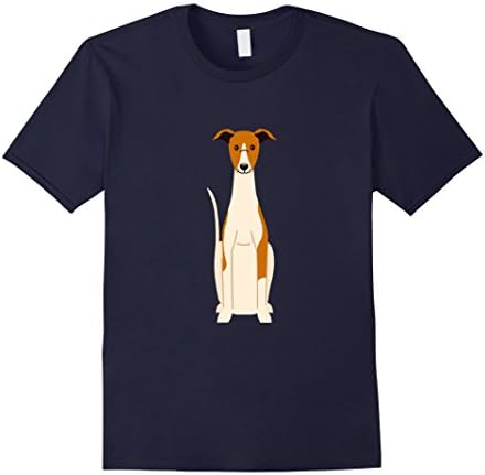 Men's Whippet Greyhound Dog Shirt Dogs Mom Dad Puppy Pet Gift Small Navy