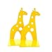 1pair Yellow Cute Giraff Nonskid Bookends Bookend Art