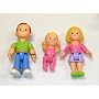 Fisher Price My First Dollhouse Figures, Mom, Dad, Baby