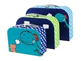 J.I.P Suitcase Storage Set (Set of 3), Zoo Planet