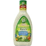 Wish-Bone Salad Dressing, Light Parmesan Peppercorn Ranch, 16 Ounce (Pack of 6)