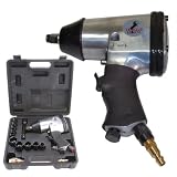 Ex-Cell ET501 1/2-Inch Pnuematic Impact Wrench with 230 Foot-Pounds of Torque