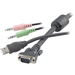 10' OmniView Soho Series USB KVM Cable With Audio