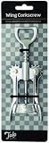 from Tala Barware Tala Wing Corkscrew, Chrome Plated, With Bottle Opener Model BAR934