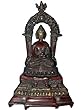 Blessing Buddha Brass Statue Buddhist Art Sculpture for Home Decor 7" Blessing Buddha Brass Statue Buddhist Art Sculpture for Home Decor 7"