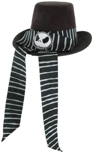 The Nightmare Before Christmas - Victorian Jack Mini Top Hat Adult
