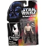 Star Wars Power of the Force Han Solo in Carbonite Block Red Card Action Figure