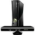 Xbox 360 Console 250GB Model with Kinect- Includes Kinect Adventures: Matte Black Finish