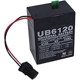 UPG Ride-On/Back-Up Battery - 6V, 12 Amps, Model# UB6120TOY